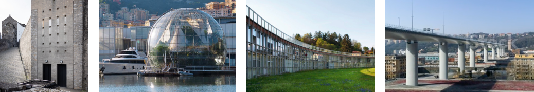 Architektur und Reisen - Programm 2025 GENUA, IVREA, BELLINZONA