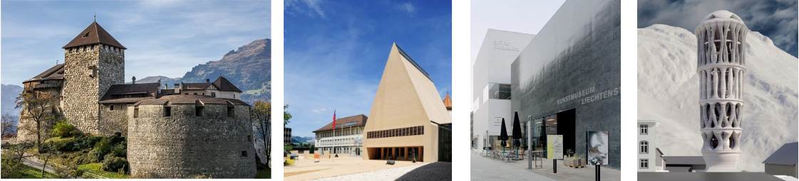 Architektur und Reisen - Programm 2025 Liechtenstein � Mulegns